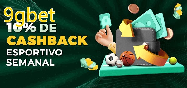 10% de bônus de cashback na 9gbet