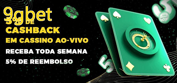 Promoções do cassino ao Vivo 9gbet